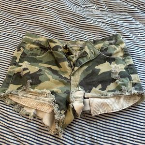 Tractr jean shorts